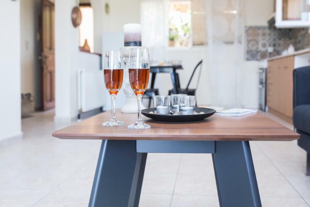 Luxury Skyline Apartment Pelekas Esterno foto