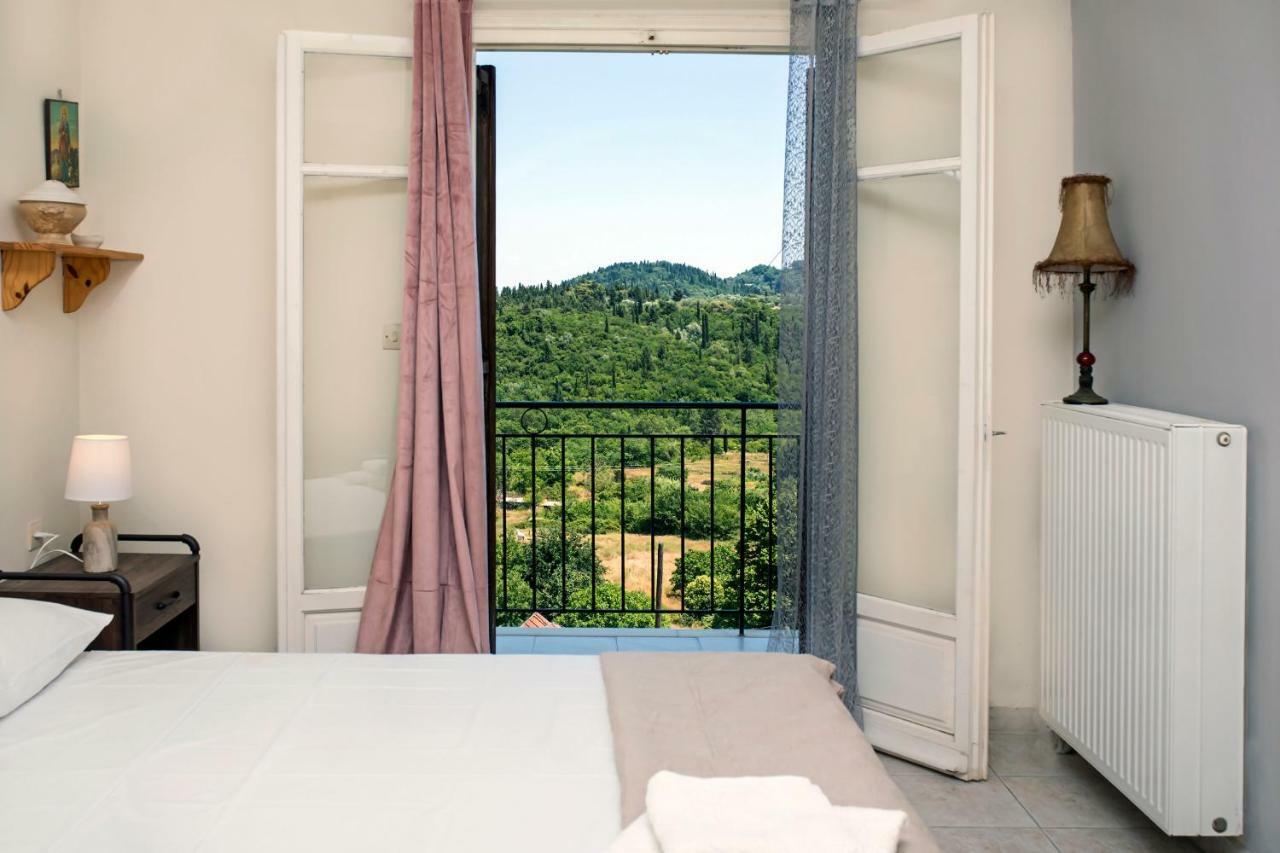 Luxury Skyline Apartment Pelekas Esterno foto